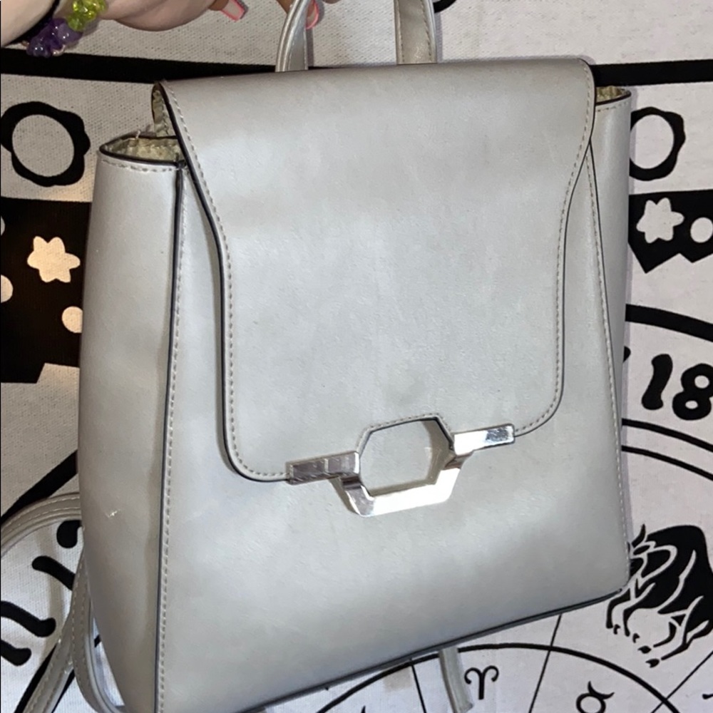 Gray Backpack